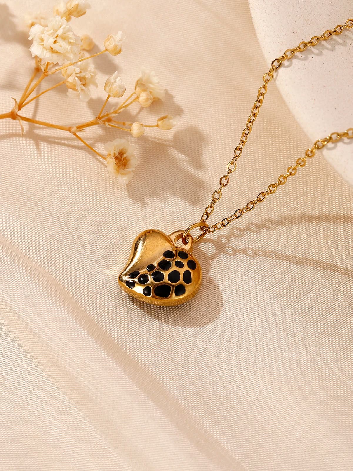 Colgante Corazón Black