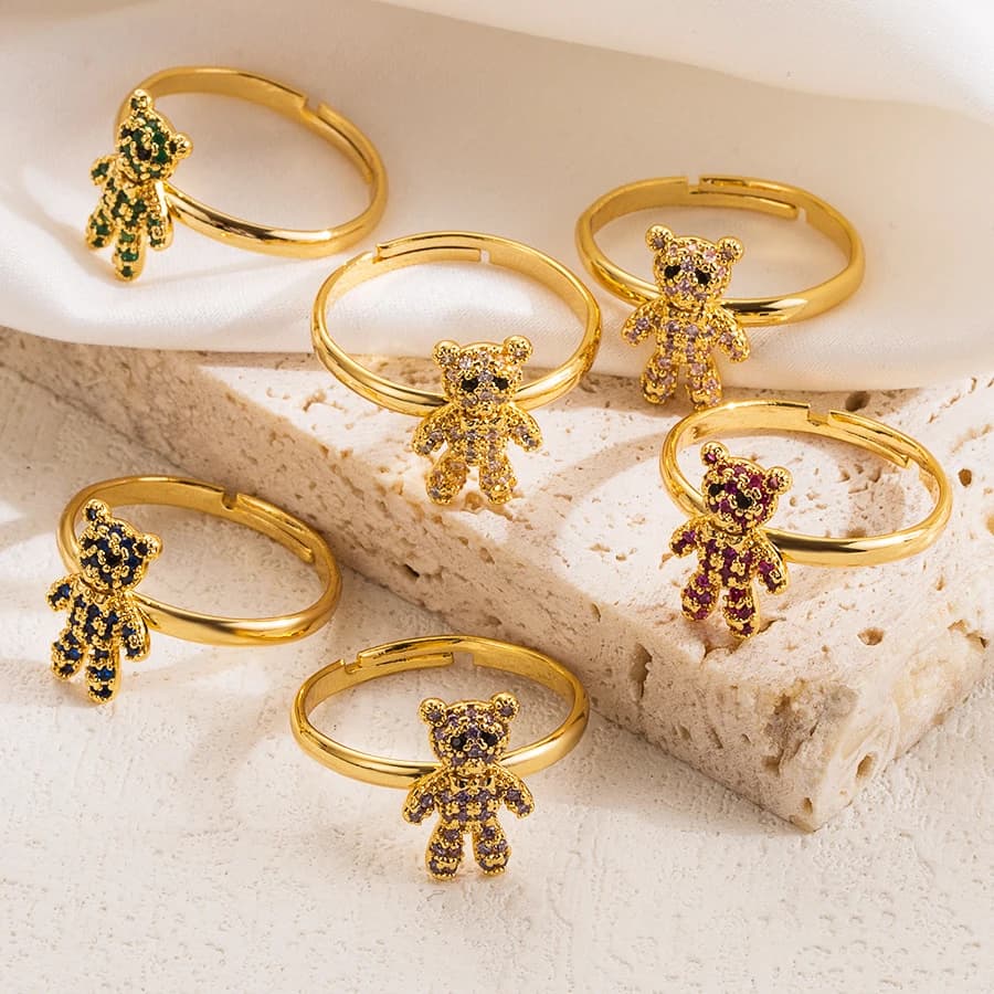 Anillo Teddy Debout